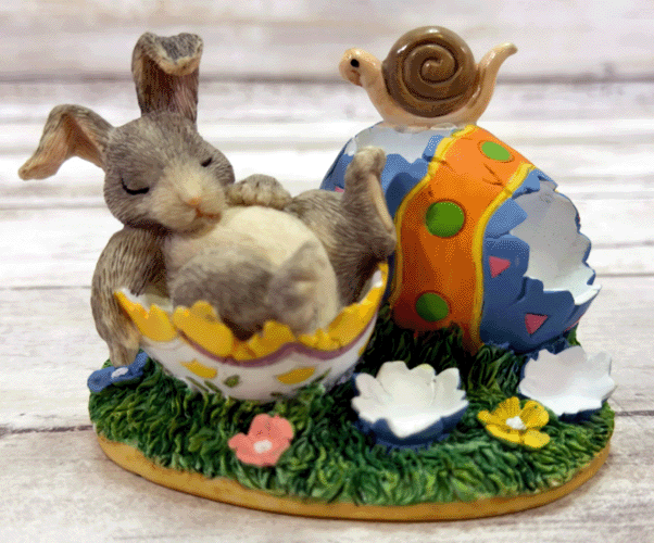 Fitz and Floyd Charming Tails After the Hunt Figurine